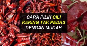 cili kering tak pedas